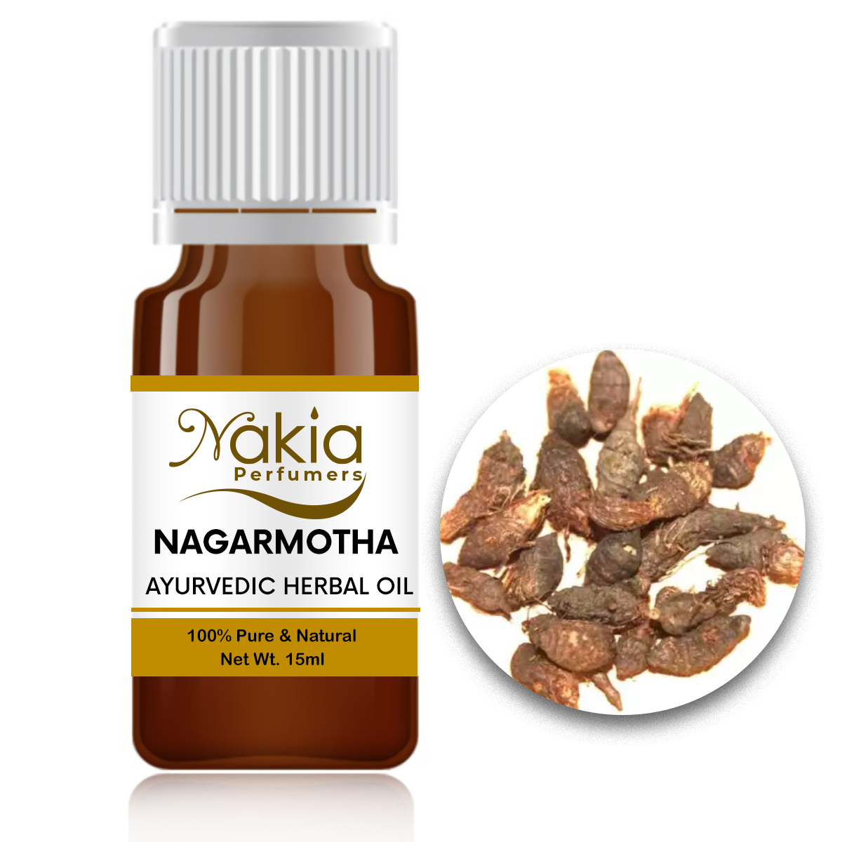NAGARMOTHA AYURVEDIC HERBAL OIL