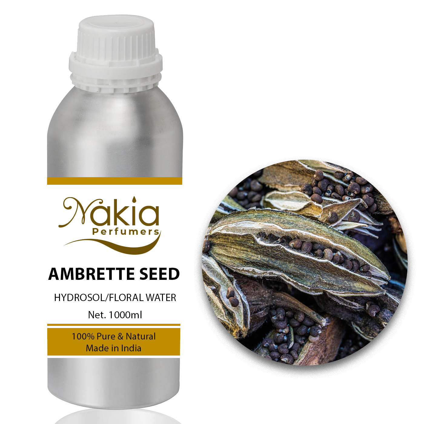 AMBRETTE-SEED FLORAL WATER/HYDROSOL